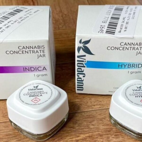 Buy Premium Cannabis Concentrate Jars — Indica & Hybrid (1g)